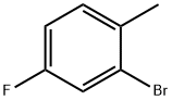 2-Bromo-4-fluorotoluene Structure