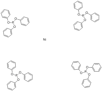 TETRAKIS(TRIPHENYL PHOSPHITE)NICKEL(0) Structure