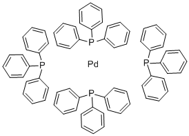 四三苯基膦钯结构式
