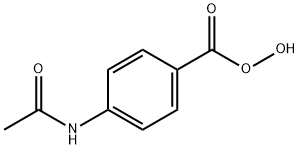 Benzenecarboperoxoic acid, 4-(acetylamino)- (9CI) Structure