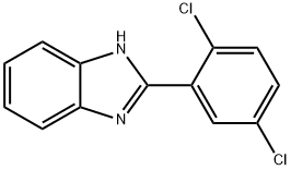 BENZIMIDAZOLE, 2-(2,5-DICHLOROPHENYL)- Structure