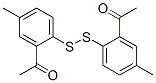 Acetyl(p-methylphenyl) persulfide 结构式