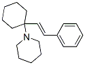 1-(1-Styrylcyclohexyl)piperidine Struktur