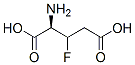 L-Glutamic acid, 3-fluoro- (9CI) Struktur