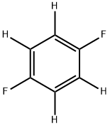 1,4-Difluorobenzene 化学構造式