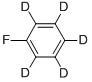 1-フルオロ(2,3,4,5,6-2H5)ベンゼン 化学構造式