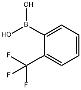 2-Trifluoromethylphenylboronic acid Structure