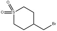 4-(Bromomethyl)-1-thiane-1,1-dione Structure