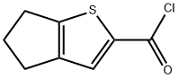 4H-Cyclopenta[b]thiophene-2-carbonyl chloride, 5,6-dihydro- (9CI)|