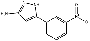 3-(3-硝基苯基)-5-氨基吡唑 结构式