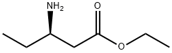 (R)-3-氨基戊酸乙酯, 142342-74-3, 结构式
