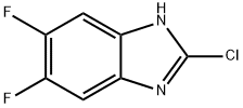 2-氯-5,6-二氟-(9CI)-1H-苯并咪唑, 142356-63-6, 结构式