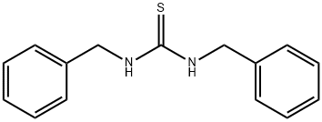 N,N'-二苄基硫脲 结构式