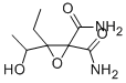 1,1-DICARBAMOYL-1,2-EPOXY-2-ETHYL-3-HYDROXYBUTANE 结构式