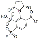 sulfo-N-succinimidyl-4-(fluorosulfonyl)benzoate|1-((4-(氟磺酰基)苯甲酰基)氧基)-2,5-二氧代吡咯烷-3-磺酸