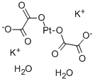二(草酸根)铂(II)酸钾二水合物, 14244-64-5, 结构式