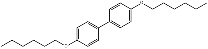 4,4'-DI-N-HEXYLOXYBIPHENYL Structure