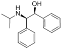 (1S,2R)-2-(イソプロピルアミノ)-1,2-ジフェニルエタノール 化学構造式