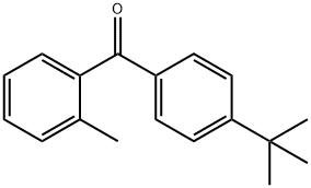 (4-(叔丁基)苯基)(邻甲苯基)甲酮, 14252-16-5, 结构式