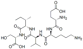 142525-10-8 glutamyl-lysyl-valyl-isoleucyl-serine
