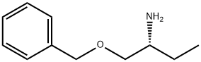 (R)-(-)-2-アミノ-1-ベンジルオキシブタン 化学構造式