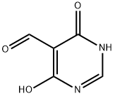 4,6-Dihydroxy-5-formylpyrimidine Struktur