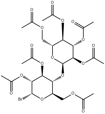乙酰溴麦芽糖, 14257-35-3, 结构式