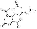 2,3,4,6-四-O-乙酰基-α-D-吡喃甘露糖氯化物,14257-40-0,结构式