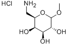 METHYL 6-AMINO-DEOXY-GALACTOYRANOSIDE HYDROCHLORIDE Structure