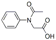 (2R)-乙酰氨基-2-苯乙酸, 14257-84-2, 结构式