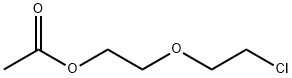 2-氯乙氧基乙基醋酸酯 结构式