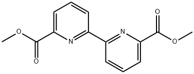 2,2'-联吡啶-6,6'-二甲酸二甲酯 结构式