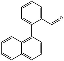 2-(1-Naphthalenyl)benzaldehyde Structure
