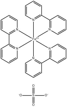 TRIS-(2,2'-BIPYRIDINE) FERROUS SULFATE Struktur