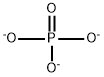 りん酸トリスアニオン 化学構造式