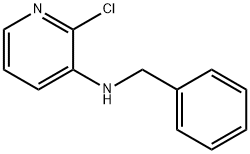 2-クロロ-N-ベンジルピリジン-3-アミン 化学構造式