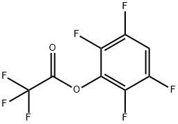 2,3,5,6-TETRAFLUOROPHENYL TRIFLUOROACETATE Structure