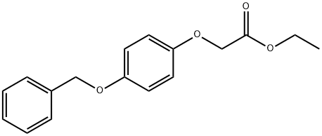 2-[4-(苄氧基)苯氧基]乙酸乙酯, 142717-44-0, 结构式