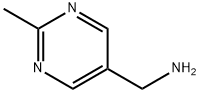 5-Pyrimidinemethanamine, 2-methyl- (9CI) Struktur