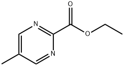2-Pyrimidinecarboxylicacid,5-methyl-,ethylester(9CI) Structure
