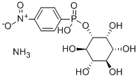 4-NITROPHENYL MYO-INOSITOL-1-PHOSPHATE, AMMONIUM SALT 化学構造式