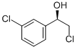 (R)-2-クロロ-1-(3-クロロフェニル)エタノール 化学構造式