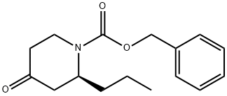 1-CBZ-2-PROPYL-PIPERIDIN-4-ONE Struktur