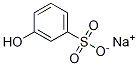 Benzenesulfonic acid, 3-hydroxy-, MonosodiuM salt Structure