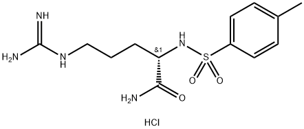 N-对甲苯磺酰基-L-精氨酰胺盐酸盐, 14279-64-2, 结构式