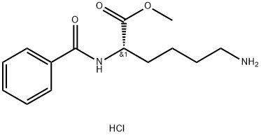 BZ-LYS-OME · HCL 化学構造式