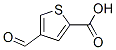 4-Formyl-2-thiophenecarboxylic acid Structure