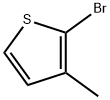 2-溴-3-甲基噻吩,14282-76-9,结构式