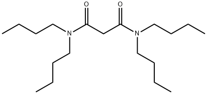 N,N,N',N'-TETRABUTYLMALONAMIDE Structure