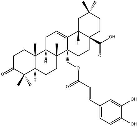 myriceron caffeoyl ester 结构式